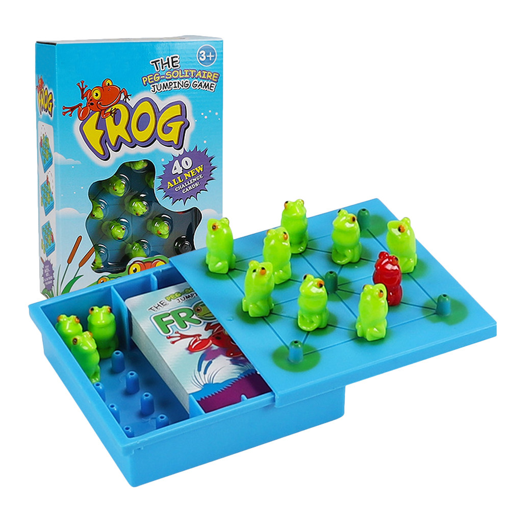 Strategy Board Game - Kids Checkers Board Game Set Educational