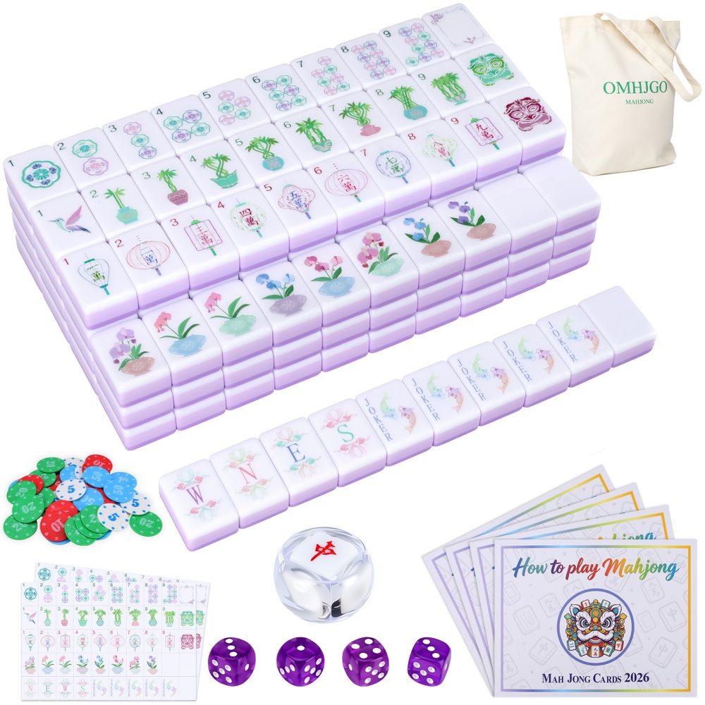 Board Game Mahjong - US Warehouse 4-layer Acrylic American Mahjong