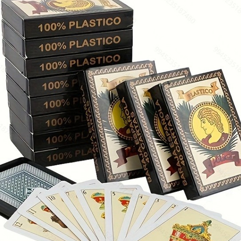 Spanish PVC Waterproof Plastic - Board Game With Chips review and price