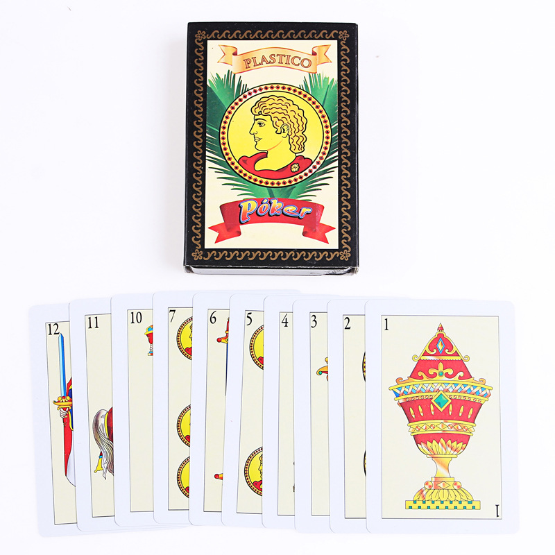 Spanish PVC Waterproof Plastic - Board Game With Chips review and price