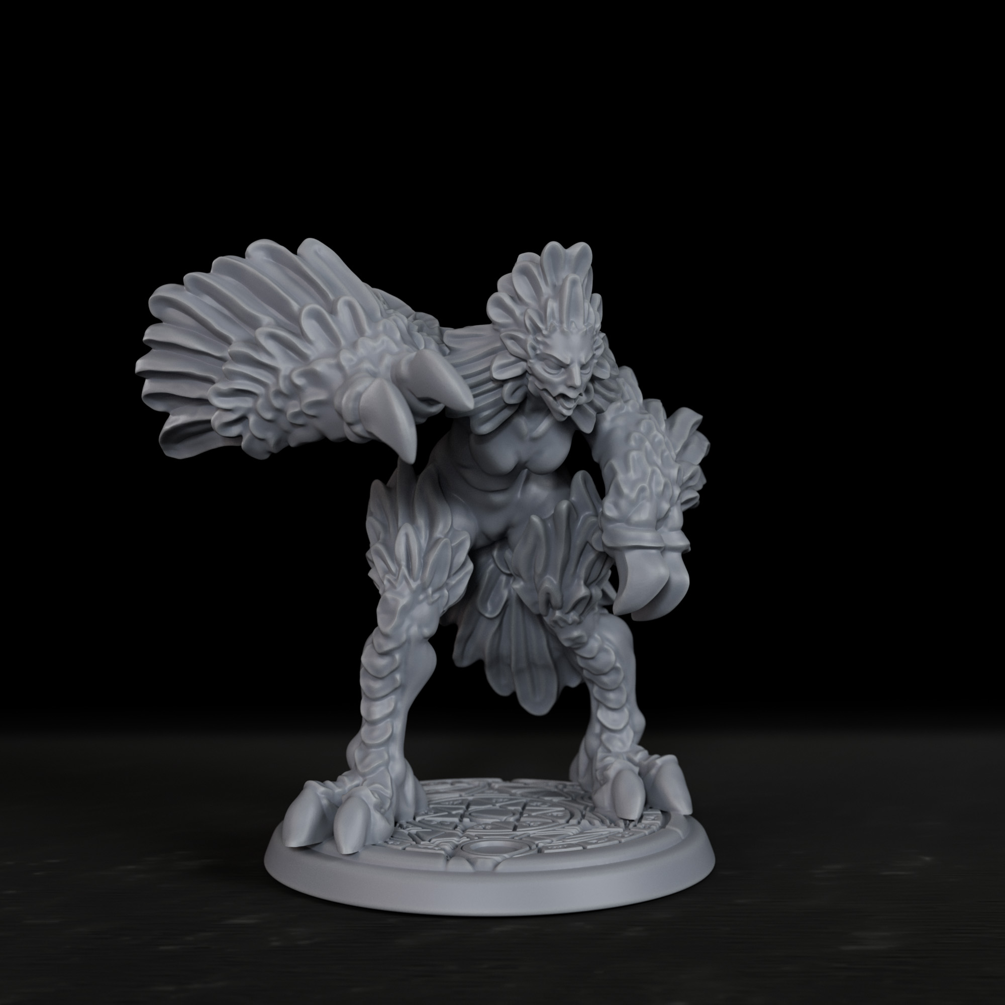 RPG Harpies Miniature - Christ - Board Game Live review and price