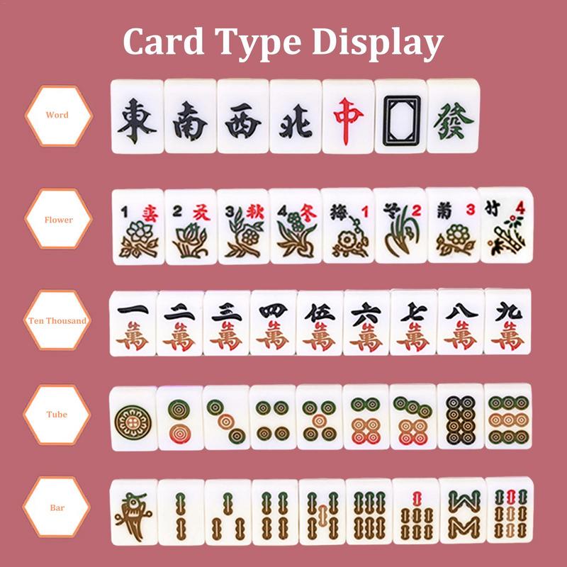 Mahjong Sets Board Game With L - Board Game Organization review and price