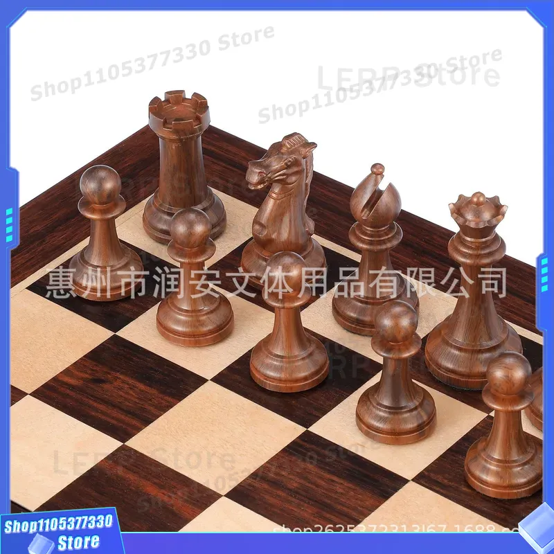 Premium Solid Wood Chess Set L - Strategy Board Game review and price