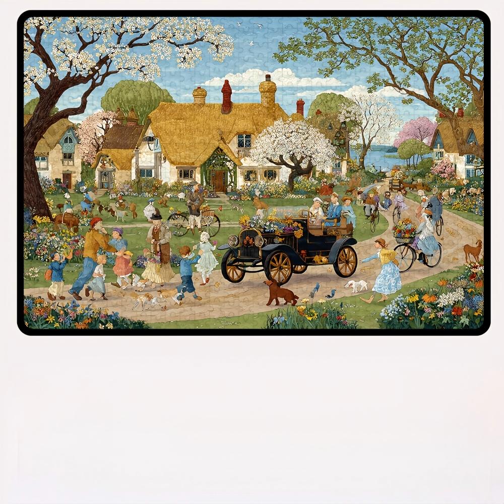 Jigsaw Puzzle for Adults, Busy - Board Game Quilt review and price