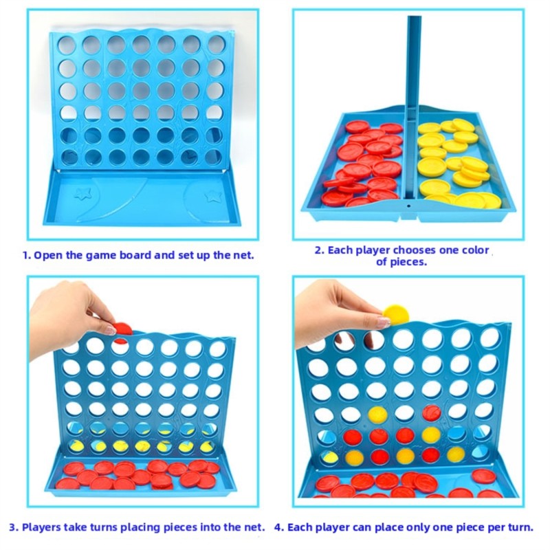 3D Four-in-a-Row Board Game fo - Board Game Live review and price