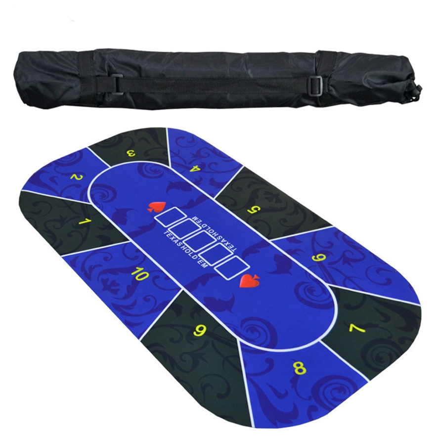 1.2*0.6m Texas Hold'em Poker R - Board Game With Chips review and price