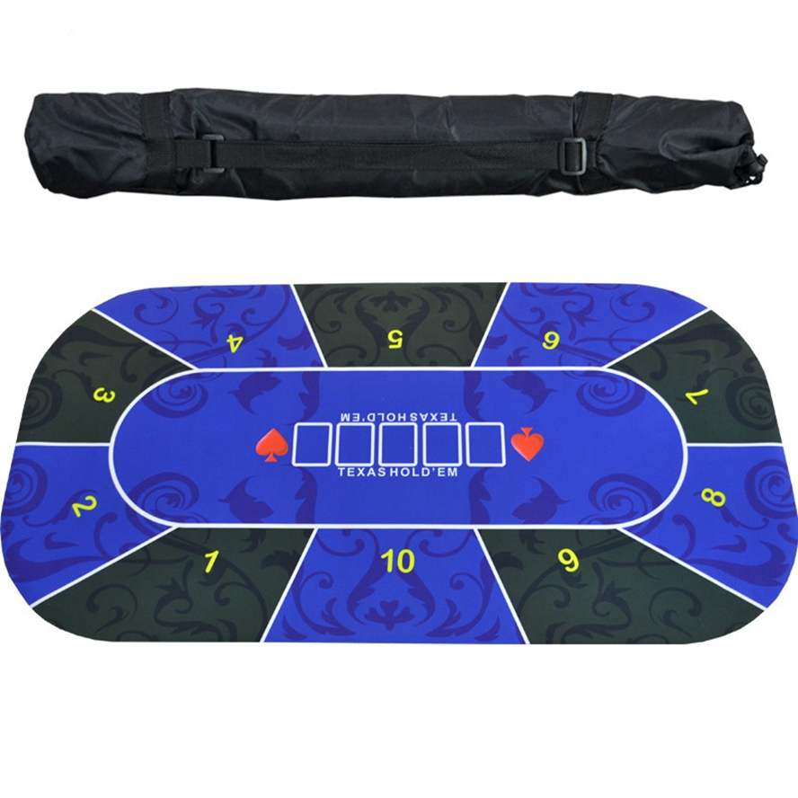 1.2*0.6m Texas Hold'em Poker R - Board Game With Chips review and price