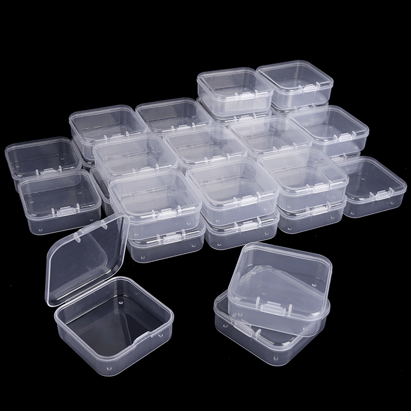 2 Sizes Clear Small Containers - Board Game Organization review and price