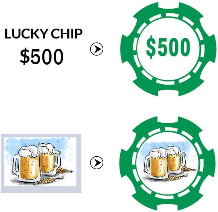 100 pcs 40mm Plastic Custom Dr - Board Game With Chips review and price