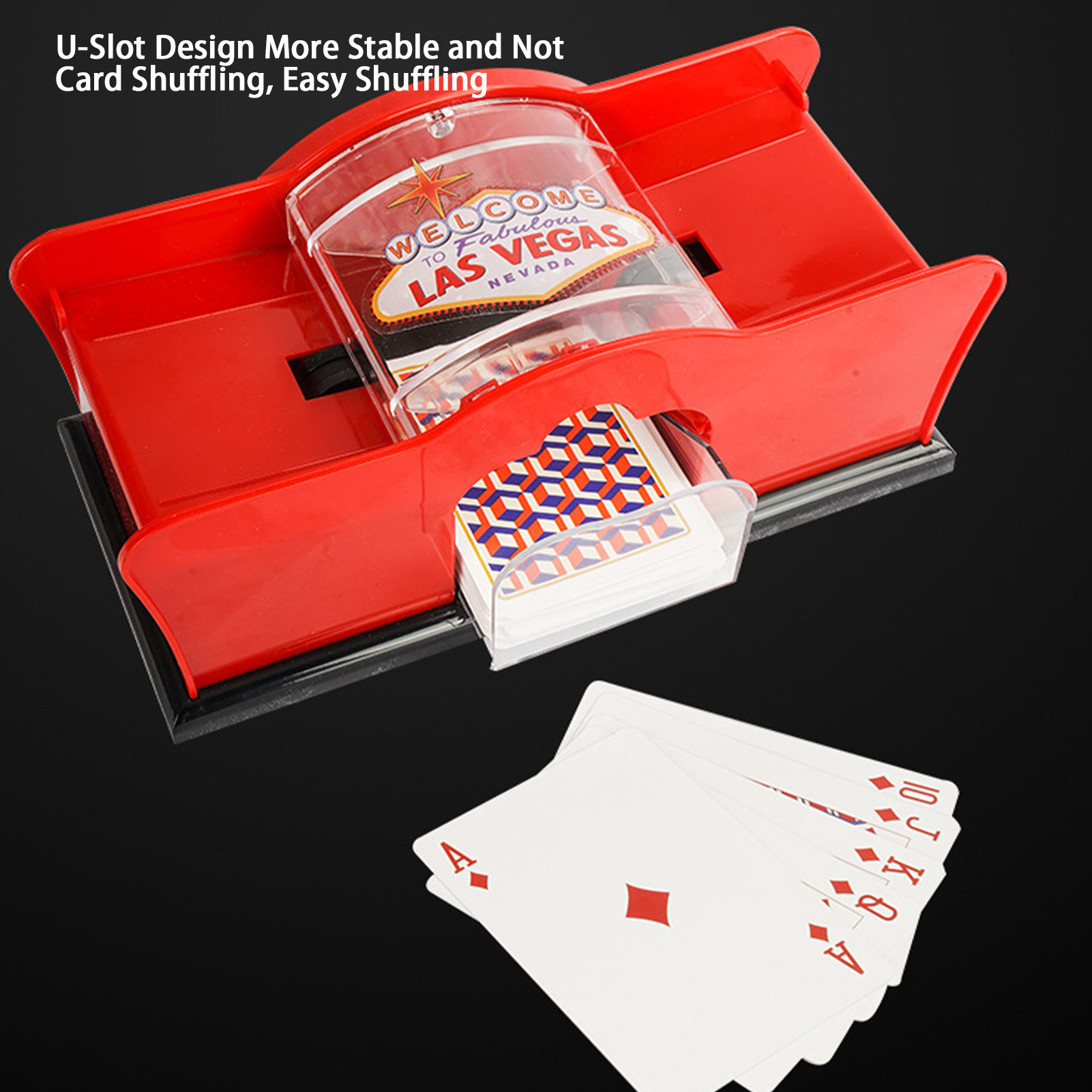 Manual Poker Card Shuffler Shu - Board Game With Chips review and price