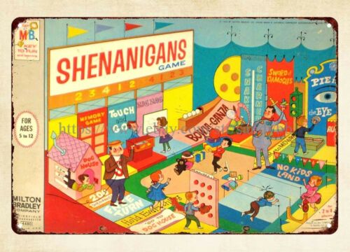 Shenanigans Board Game 1964 me - Board Game Store review and price