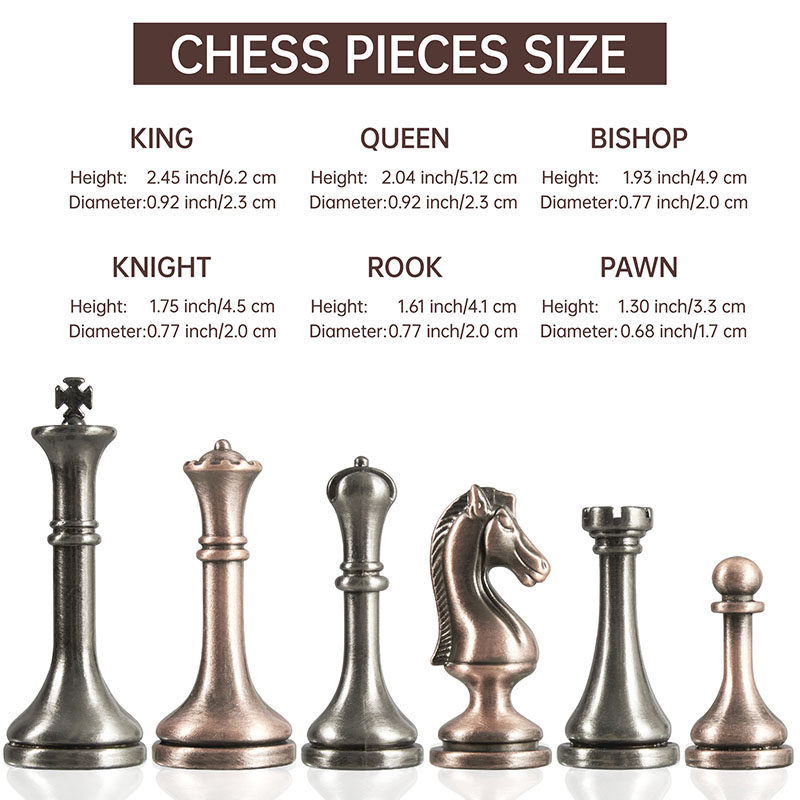 High-end chessboard 30.5cm/12i - Magnetic Travel Chess review and price